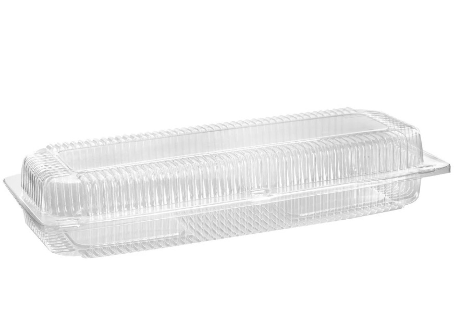 Контейнер пластиковый ПС-130 прозрачный 1650 мл 323х125х62 мм 350 шт/ящ