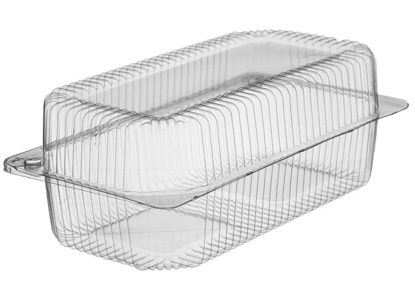 Контейнер пластиковый ПС-122 прозрачный 1700 мл 230х130х87 мм 500 шт/ящ