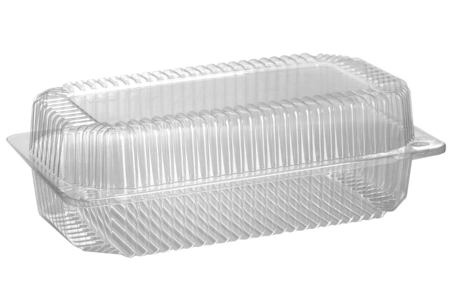 Контейнер пластиковый ПС-120 прозрачный 1550 мл 230х130х78 мм 500 шт/ящ