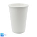 Стакан бумажный белый 400 мл 50 шт/уп (кр90, d91)