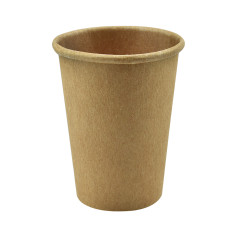 Стакан бумажный крафт 340 мл 50 шт/уп (кр80, d80)
