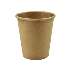 Стакан бумажный крафт 175 мл 50 шт/уп (кр70, d70)