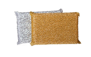 Губка кухонная для тефлона 130х80х12 мм 4 шт/уп