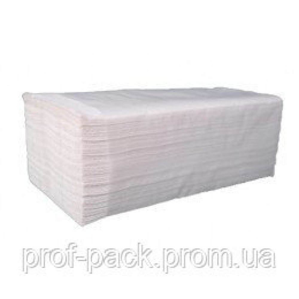 Бумажные полотенца, V-сложения, 2-х слойные, белые, Comfort, ЛКП, 150 листов/уп