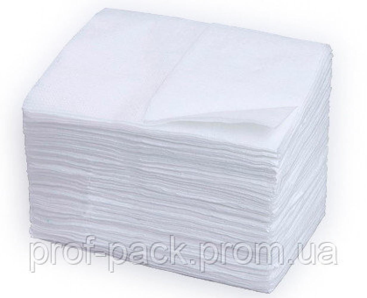 Салфетка  21х26см, 1-но слойная белая для диспенсера 11825, Eco Point, 200 шт/уп