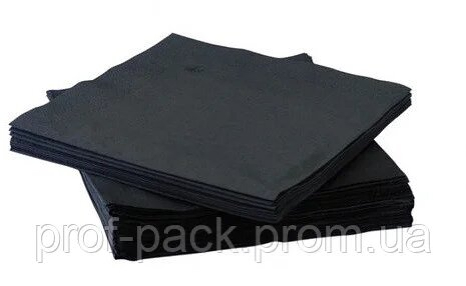 Салфетка 33х33 см 2-х слойная Ruta Professional черная 250 шт/уп