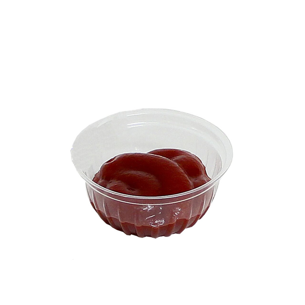 Крышка пластиковая внутренняя для соусника ПС-390, ПС-391 прозрачная d=69 мм 1785 шт/ящ