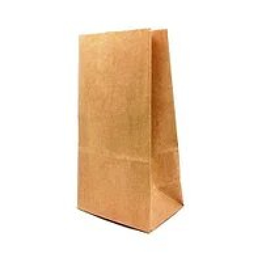 Пакет бумажный саше крафт 210х350х40 мм 50 г/м2 100 шт/уп