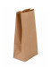 Пакет бумажный крафт с плоским дном 260х350х150 мм 80 г/м2 50 шт/уп