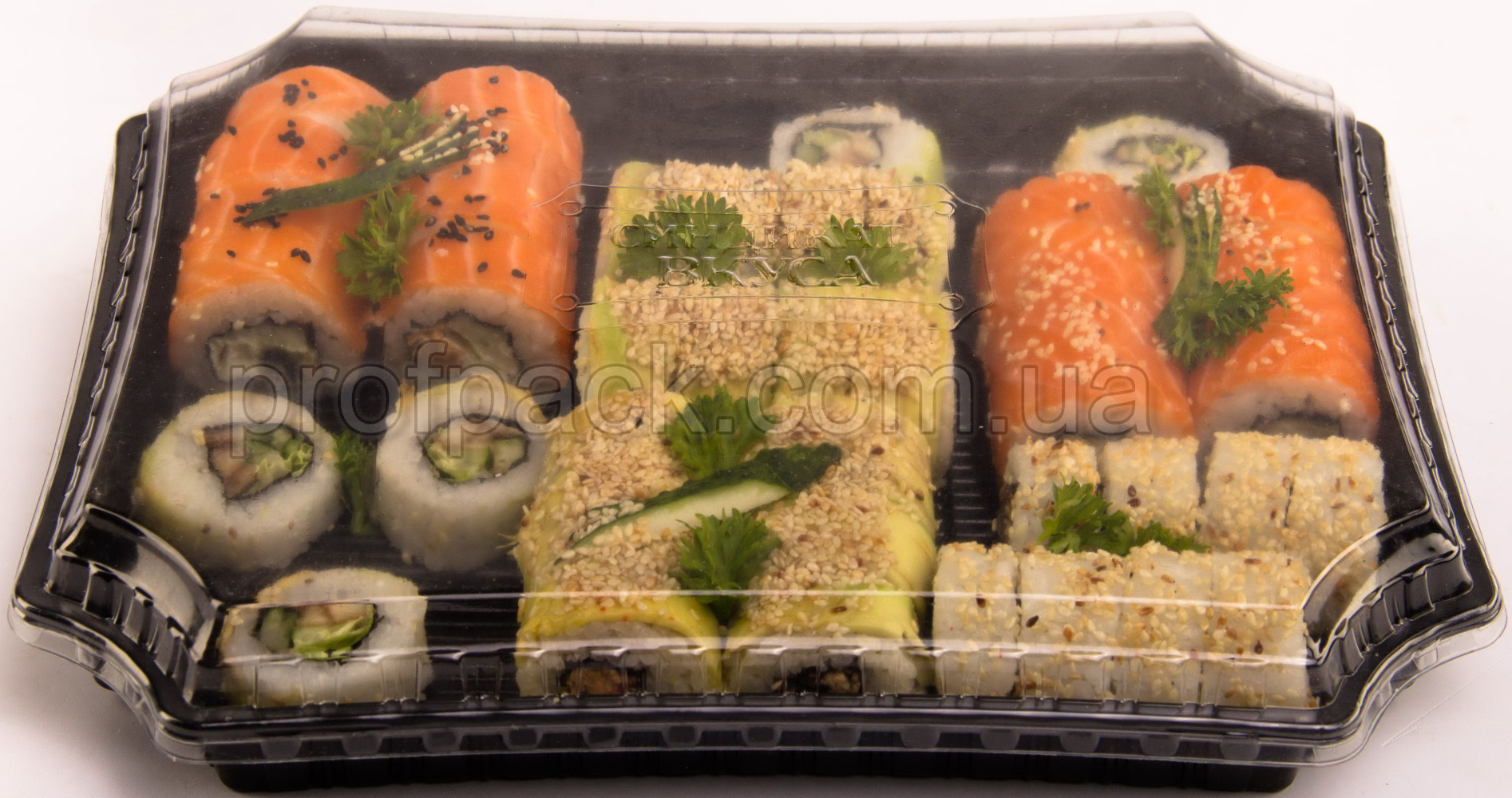 Упаковка для суши 29х24см, ПП-18770, 1шт