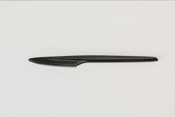 Нож пластиковый Standart черный 165 мм 100 шт/уп