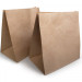 Пакет бумажный крафт с плоским дном 230х290х130 мм 80 г/м2 50 шт/уп