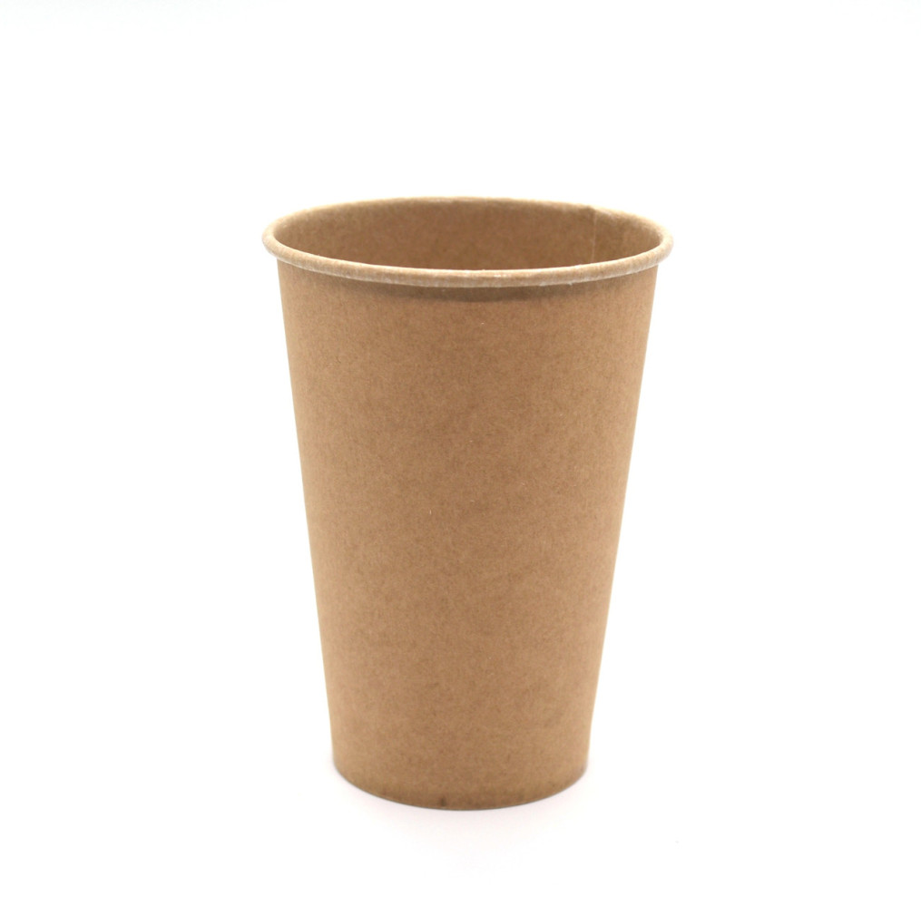 Стакан бумажный крафт 500 мл 35 шт/уп (кр91, d91)