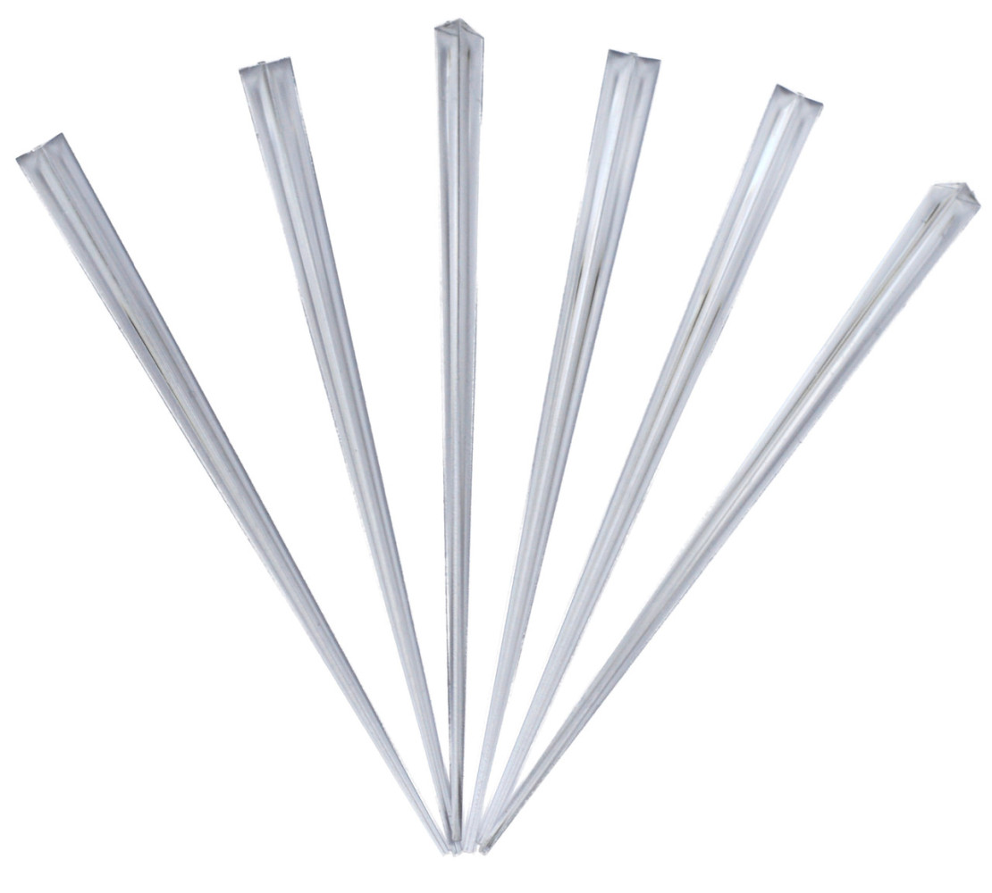 Шпажка пластиковая Призма прозрачная 95 мм 1000 шт/уп