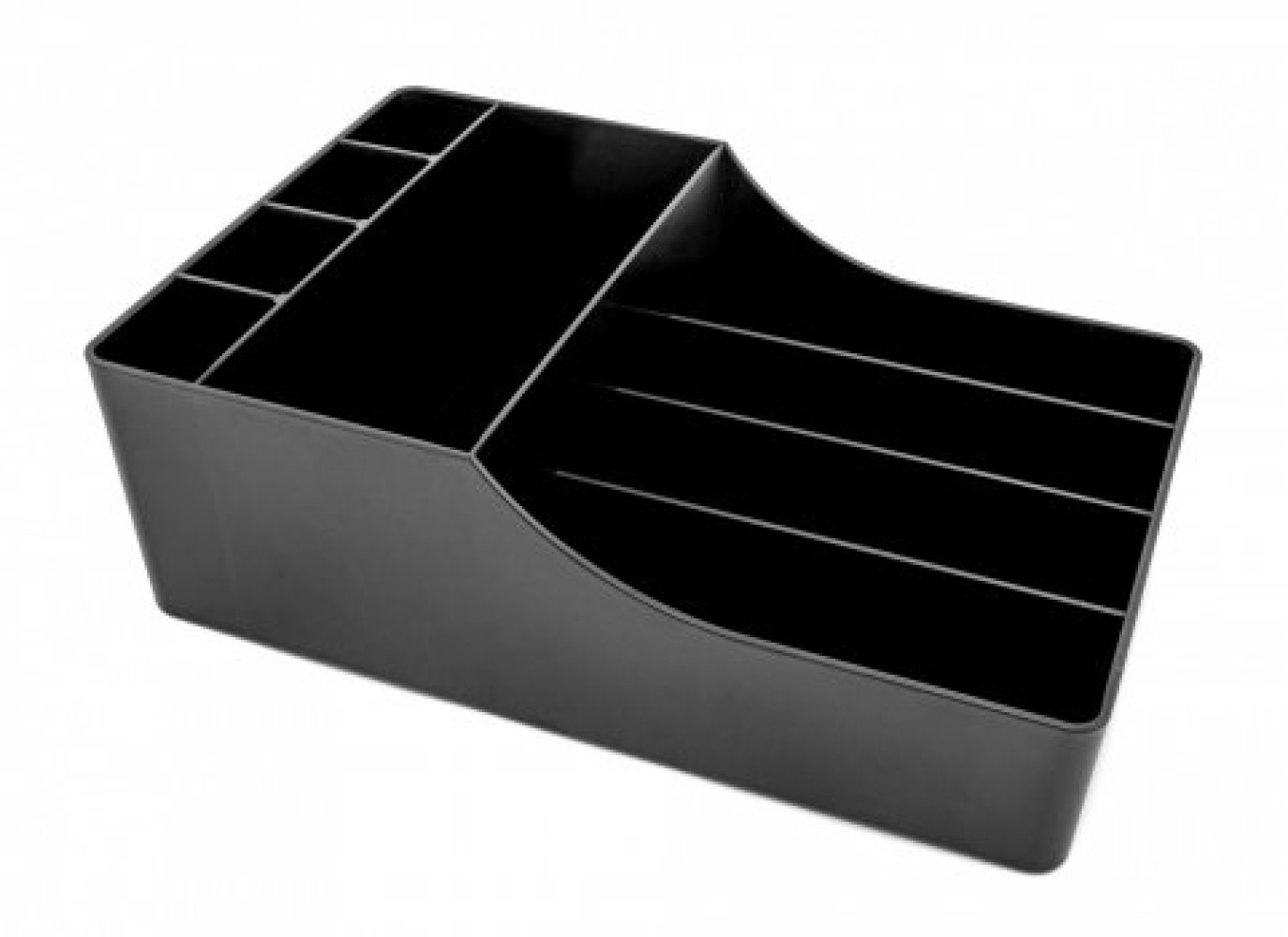 Органайзер для кофейни 9 ячеек черный 20х10х30 см