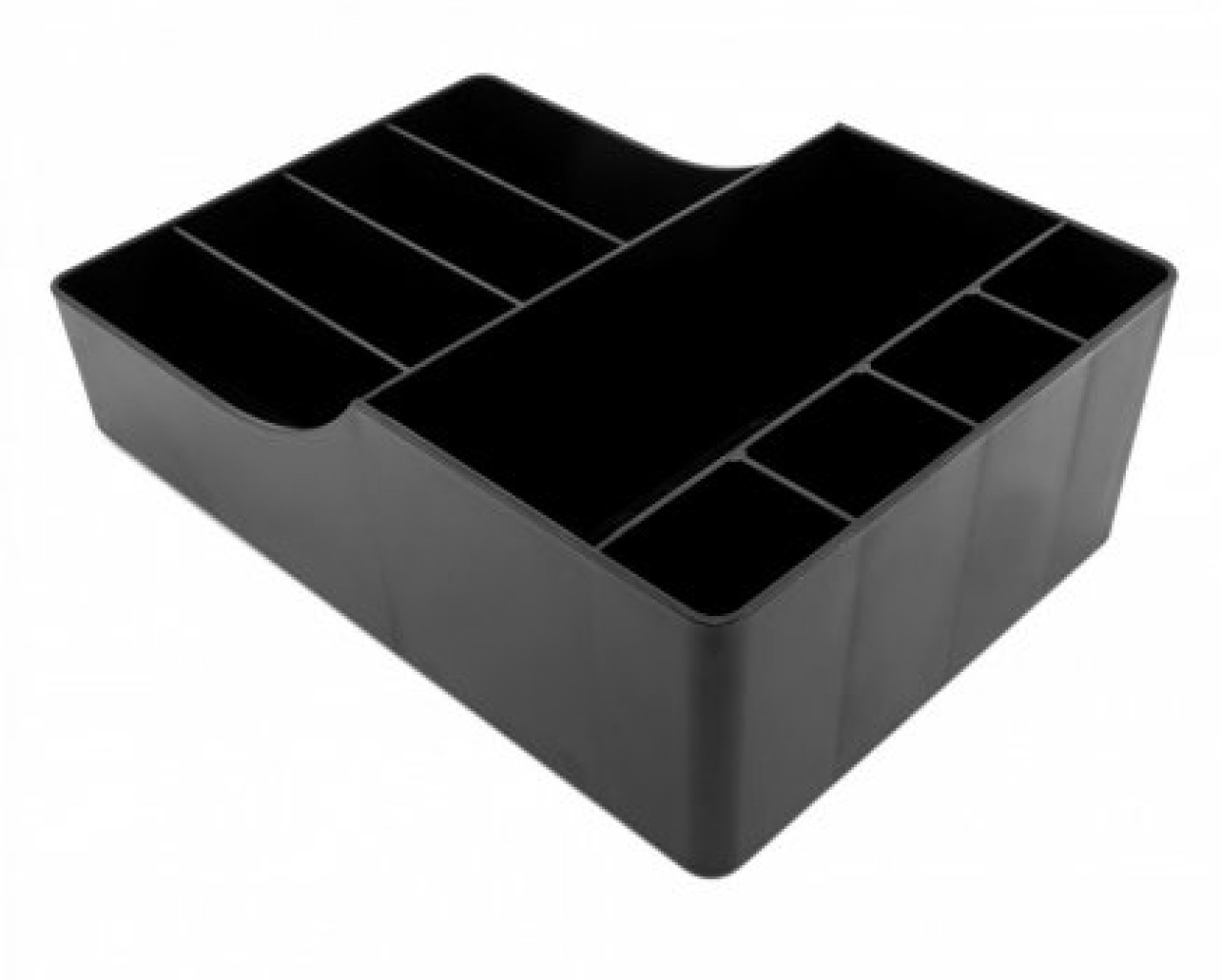 Органайзер для кофейни 9 ячеек черный 20х10х30 см