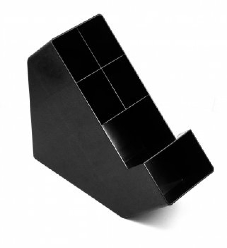 Органайзер для кофейни 6 ячеек черный 16х42х37 см