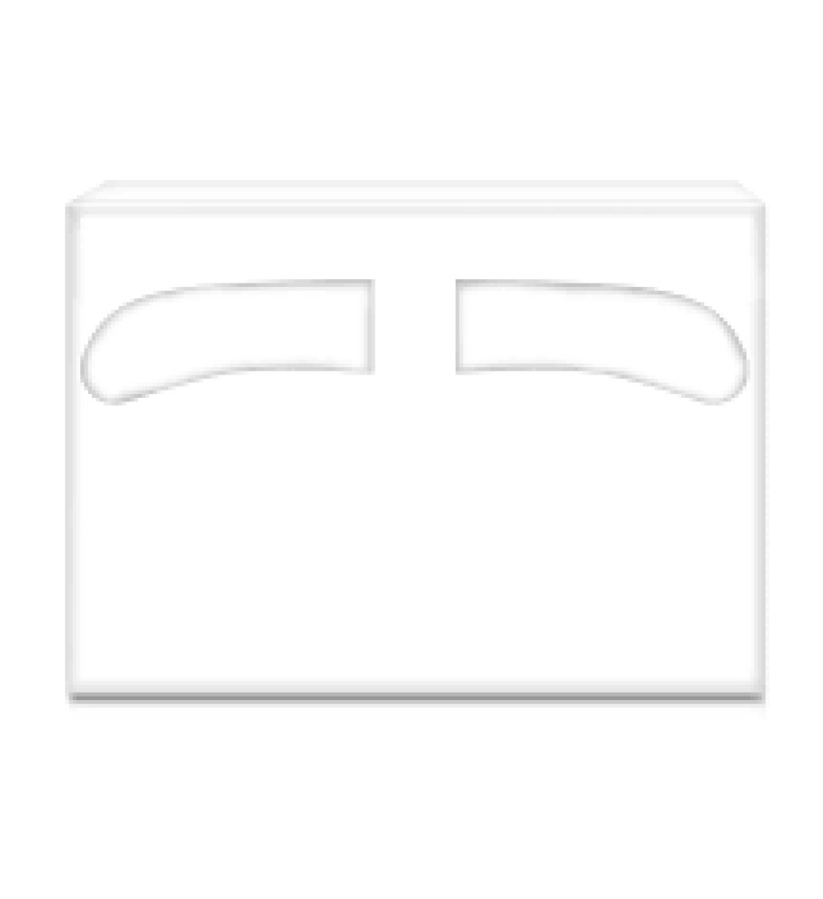 Накладки на унитаз одноразовые, 1/2, Pro, 250 листов/уп