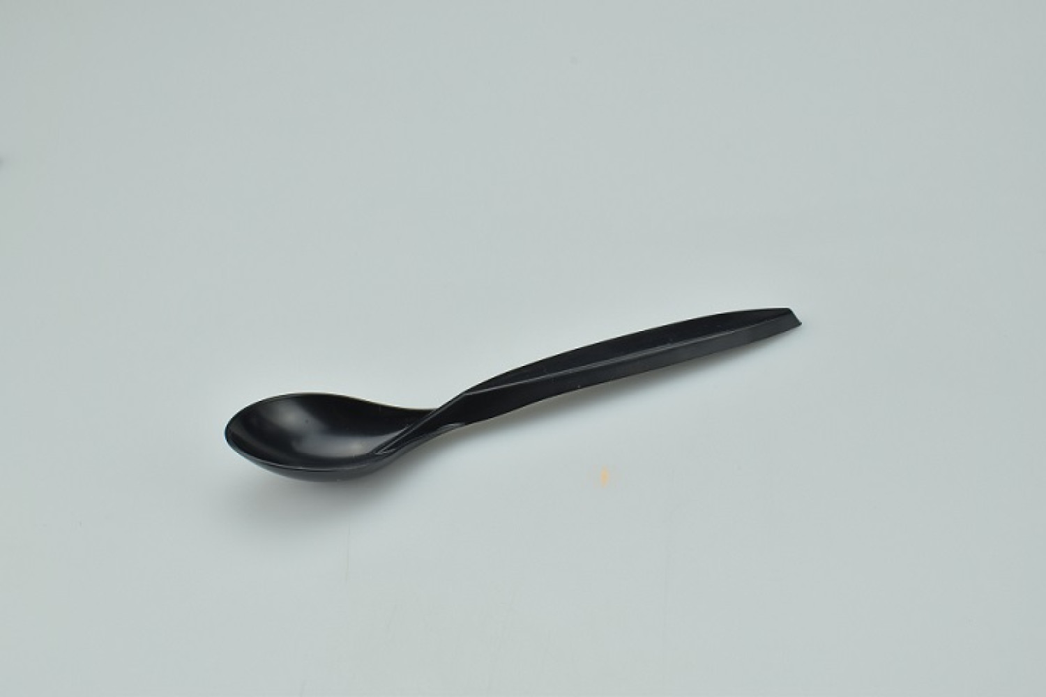 Ложка чайная пластиковая Premium черная 135 мм 100 шт/уп