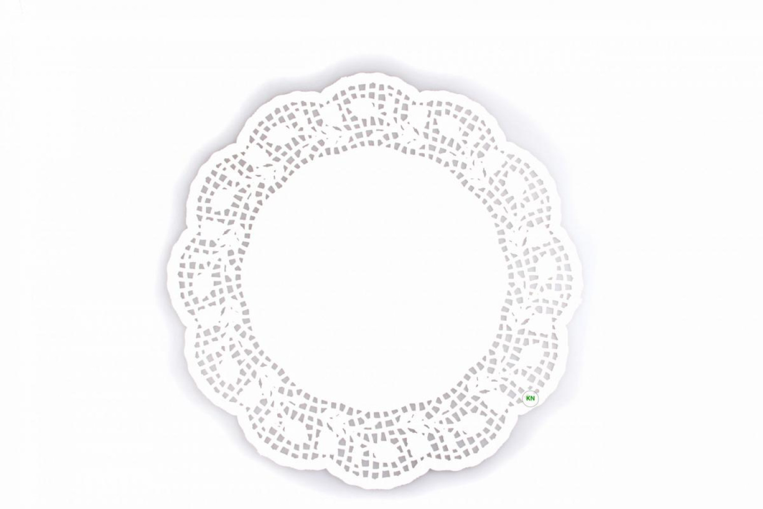 Салфетка ажурная, бумажная, круглая, 345 мм, 250 шт/уп