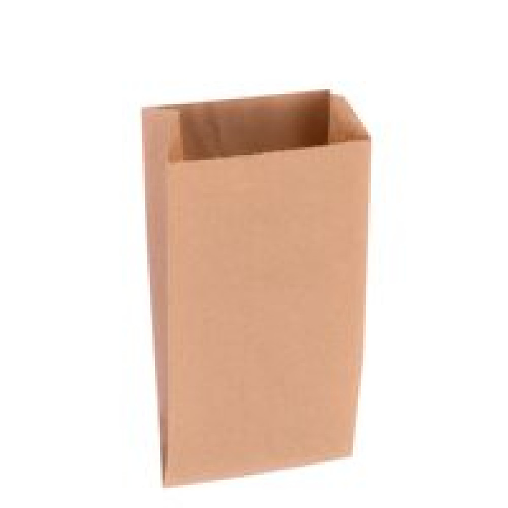 Пакет бумажный саше крафт 140х250х40 мм 100 шт/уп