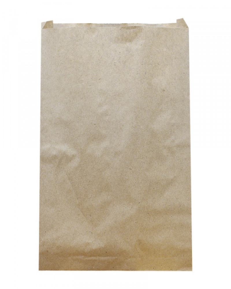 Пакет бумажный саше крафт 210х300х40 мм 50 г/м2 100 шт/уп