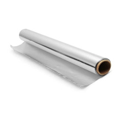 Фольга пищевая алюминиевая 44 см х 100 м 11 мкм