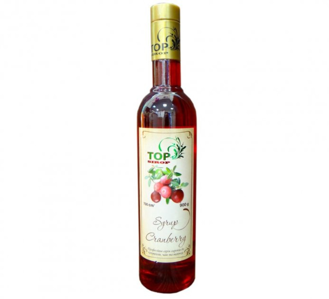 Сироп для коктейлей Top Sirop Клюква 700 мл