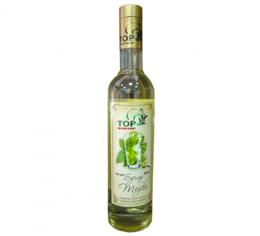 Сироп для коктейлей Top Sirop Мохито бесцветный 700 мл