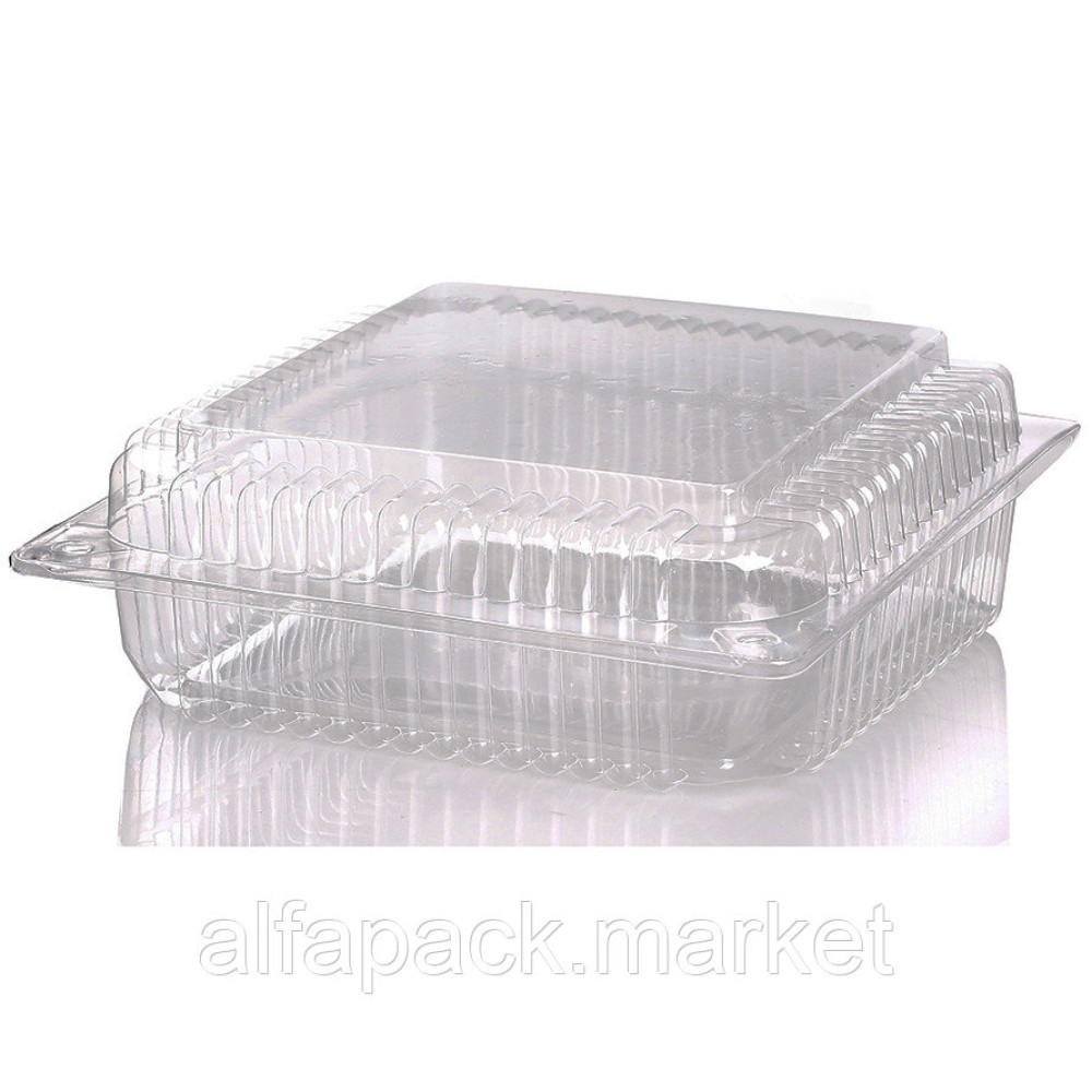 Контейнер пластиковый ПС-53 прозрачный 2250 мл 215х210х79 мм 110 шт/ящ