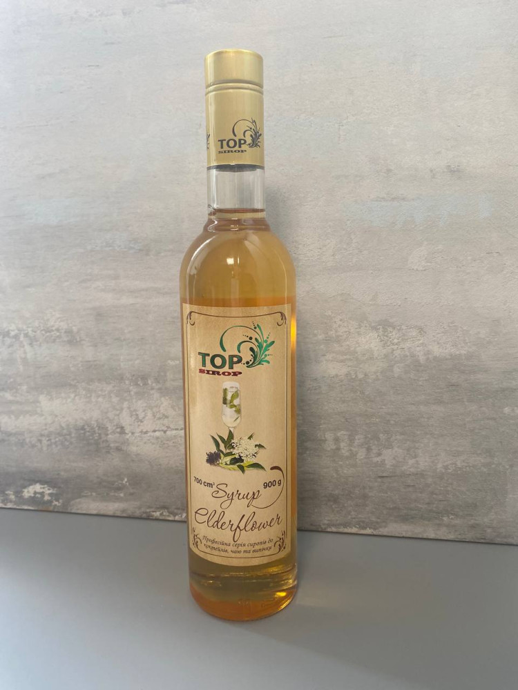 Сироп для коктейлей Top Sirop Цветы бузины 700 мл