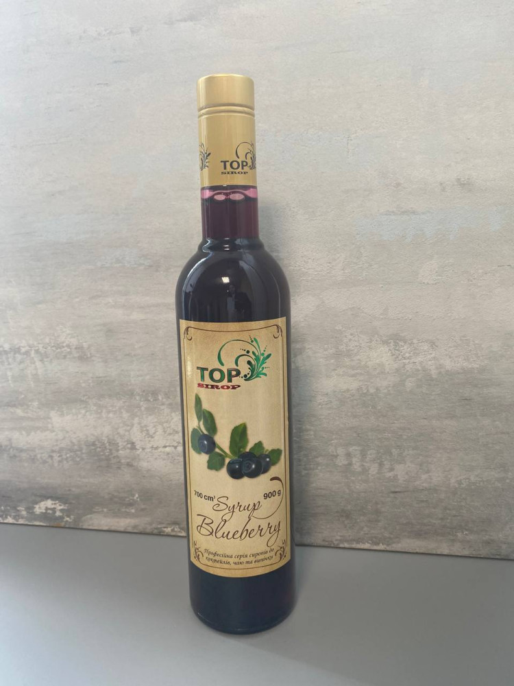 Сироп для коктейлей Top Sirop Черника 700 мл