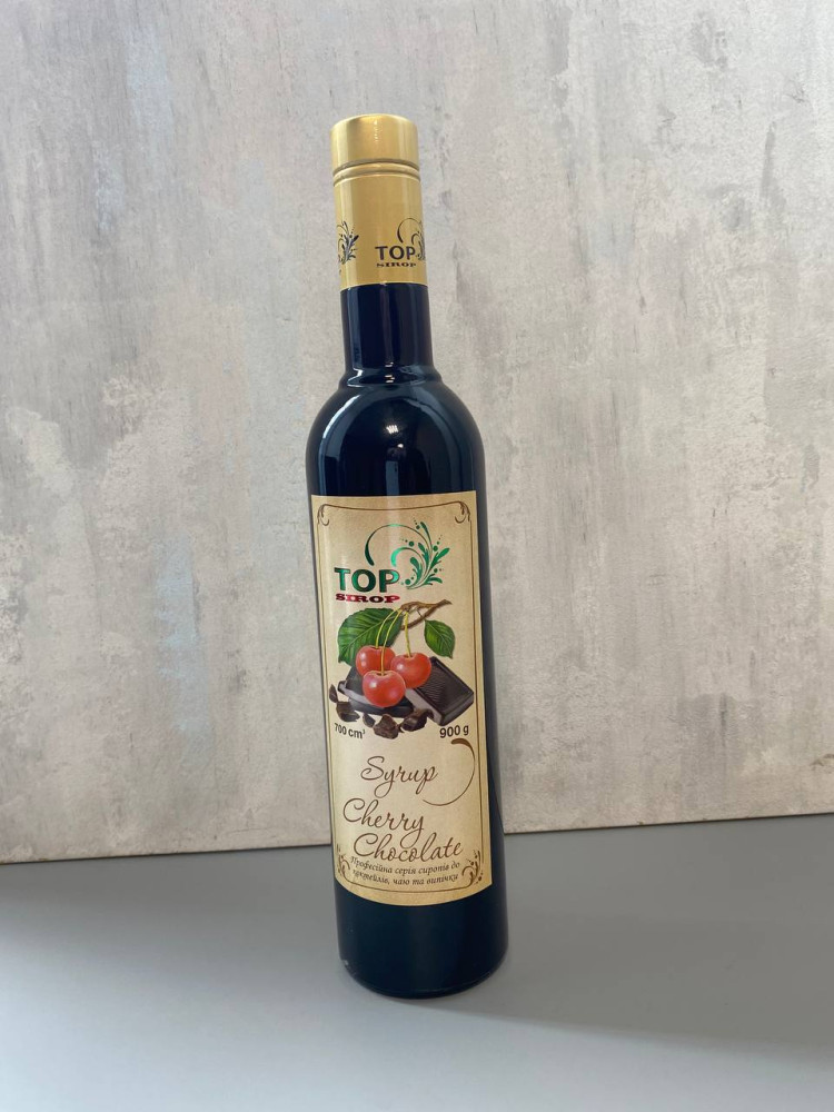 Сироп для коктейлей Top Sirop Вишня-Шоколад 700 мл