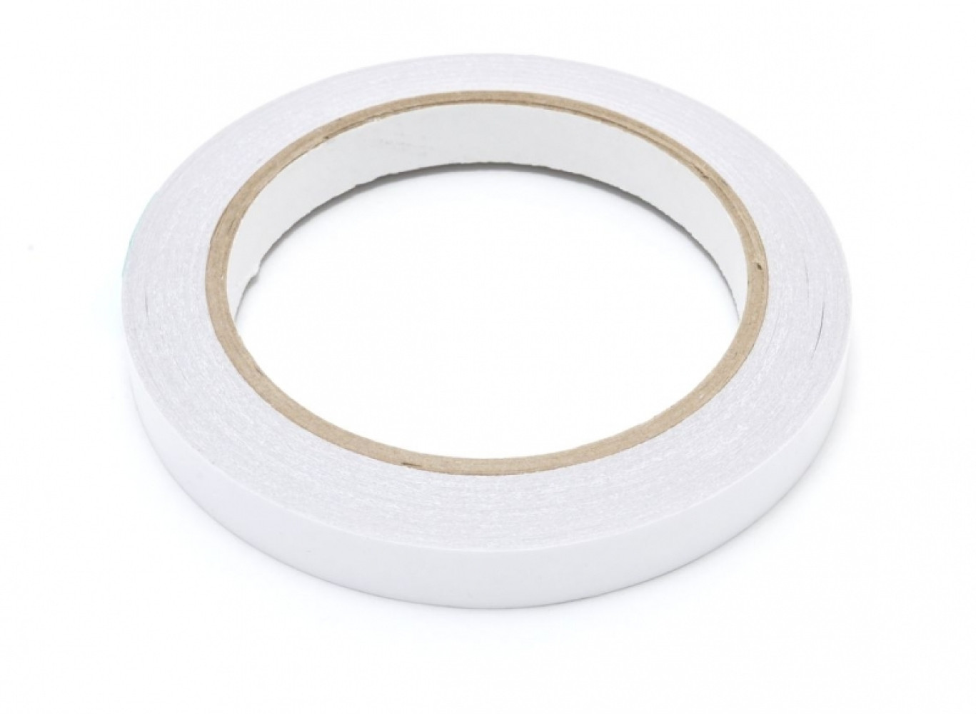 Скотч двусторонний на целлюлозной основе белый 12 мм х 20 м