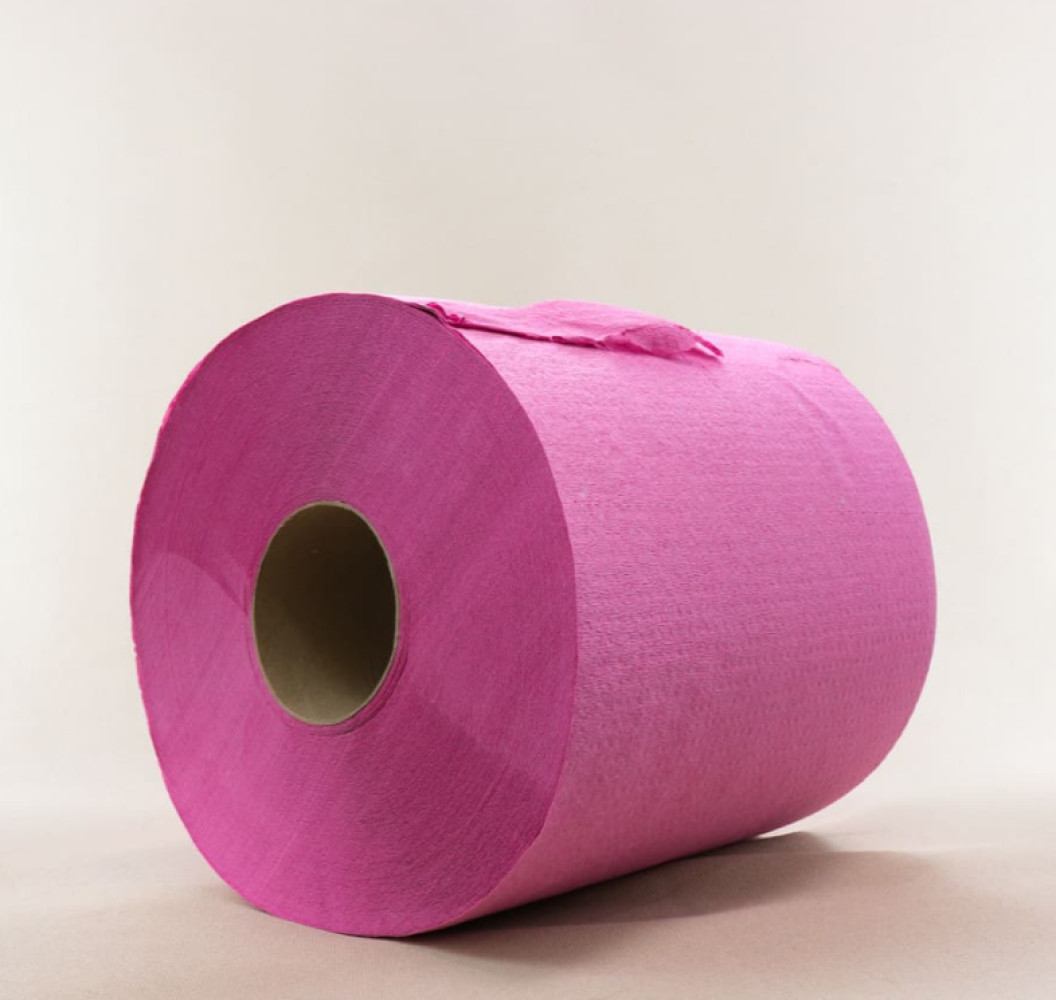 Полотенце бумажное в рулоне 1-но слойное с перфорацией в ассортименте 1 рулон