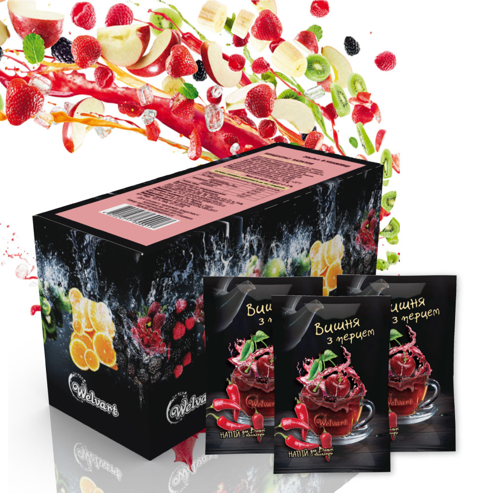 Чай концентрат Welvart Вишня-Перец 50 г