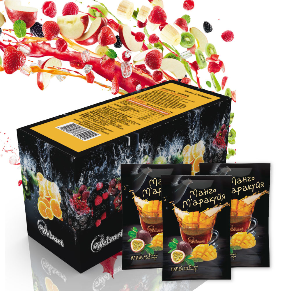 Чай концентрат Welvart Манго-Маракуйя 50 г