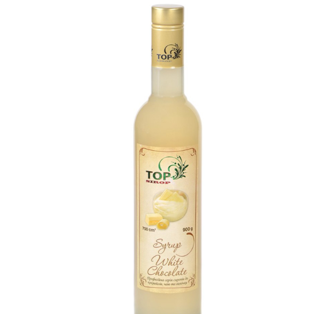 Сироп для коктейлей Top Sirop Белый шоколад 700 мл