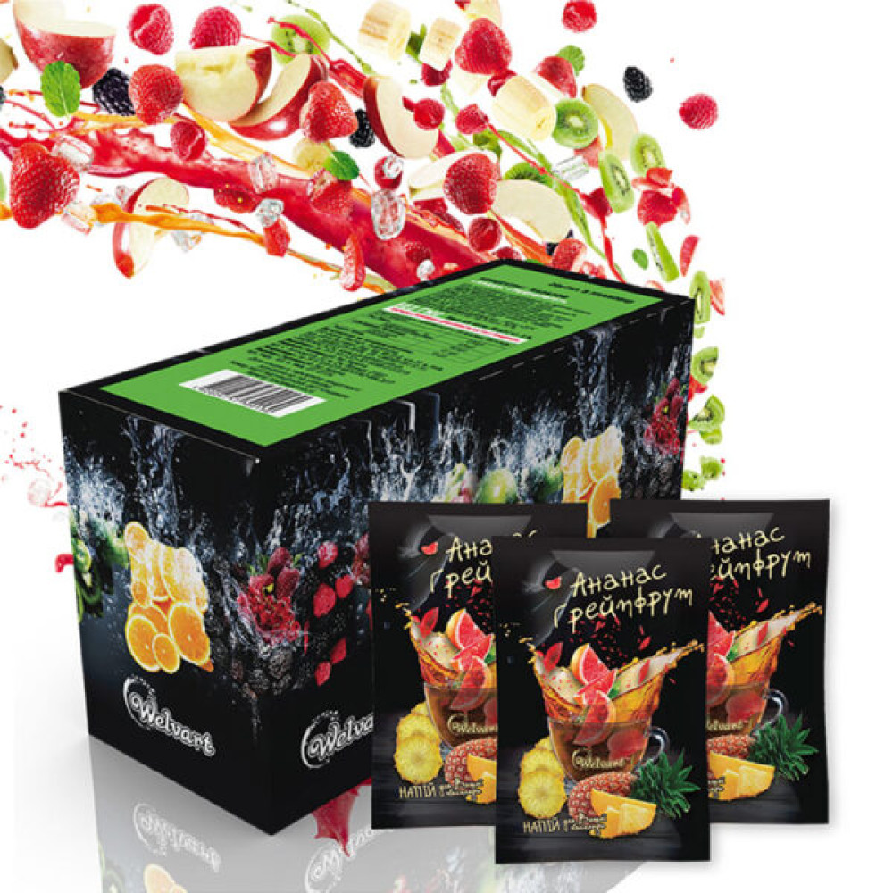 Чай концентрат Welvart Ананас-Грейпфрут 50 г