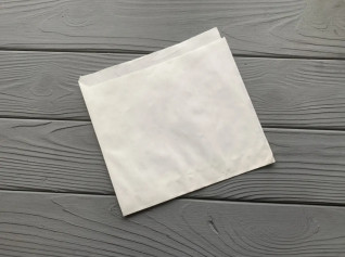 Пакет бумажный уголок белый 170х170 мм 100 шт/уп