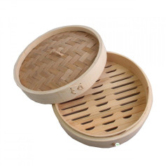 Пароварка бамбуковая 21 см 1 шт