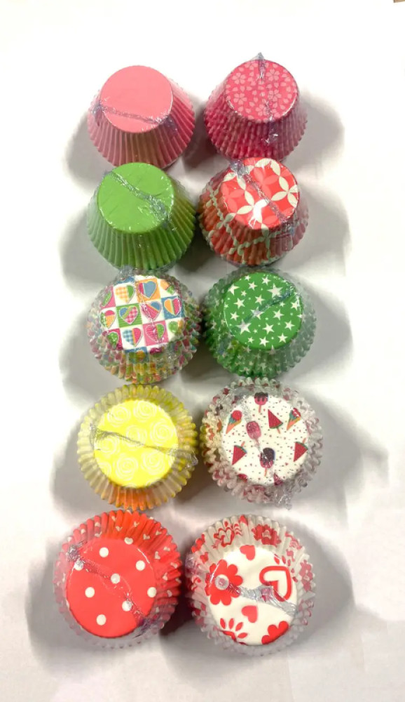 Форма для кексов бумажная 7х3 см 1000 шт/уп