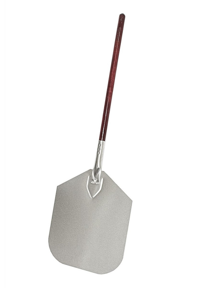 Лопата для пиццы алюминиевая с деревянной ручкой 30,5х35,5х95 см