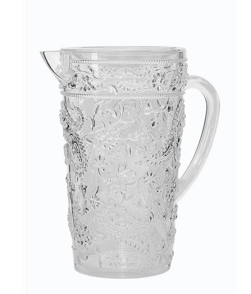 Кувшин из поликарбоната с крышкой прозрачный 2,2 л