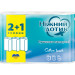 Полотенце бумажное в рулоне Ніжний дотик 2-х слойное белое 2+1 рул/уп