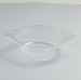 Тарелка глубокая пластиковая круглая прозрачная 500 мл 50 шт/уп