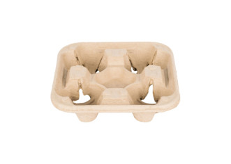 Холдер для 4-х стаканов 222х222х46 мм 110 шт/уп