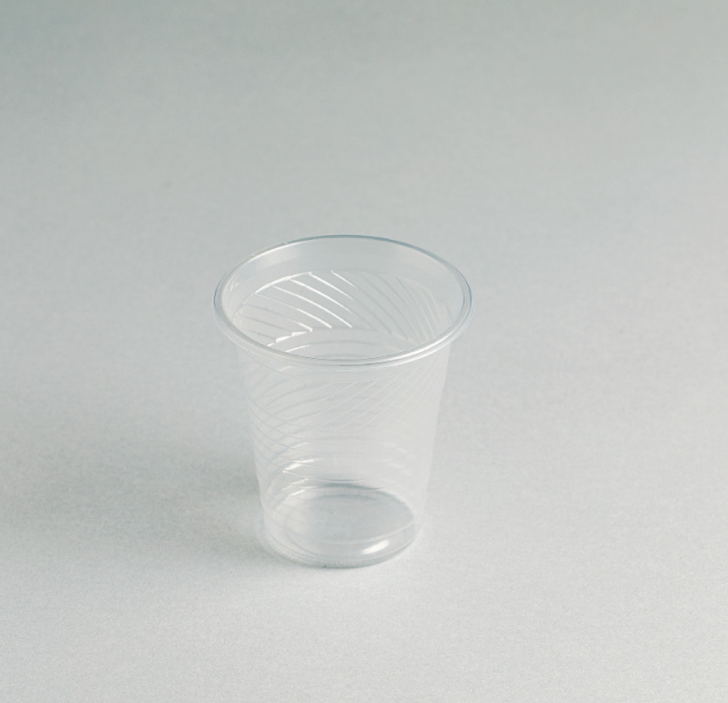 Стакан одноразовый полипропиленовый, прозрачный, 100 мл, 100 шт/уп