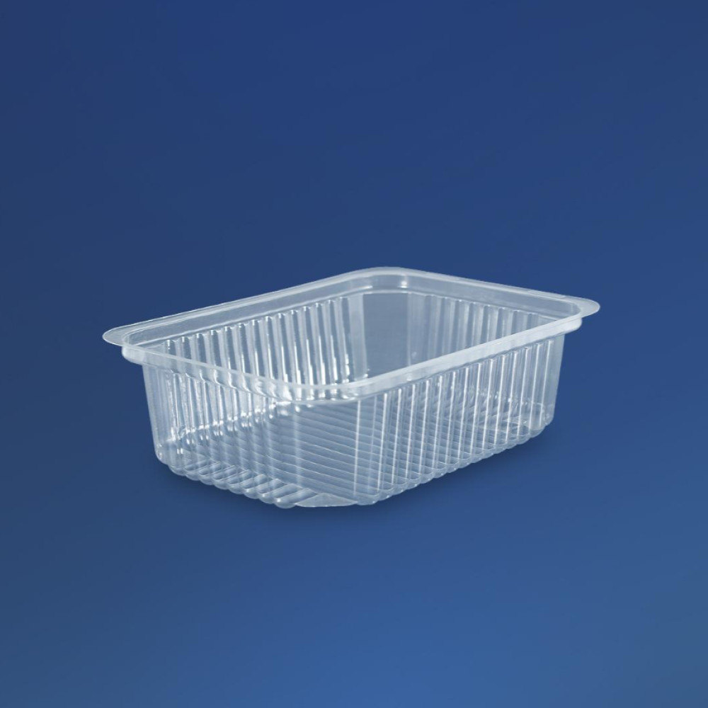 Контейнер пластиковый ПС-161 прозрачный 350 мл 143х104х43 мм 700 шт/ящ