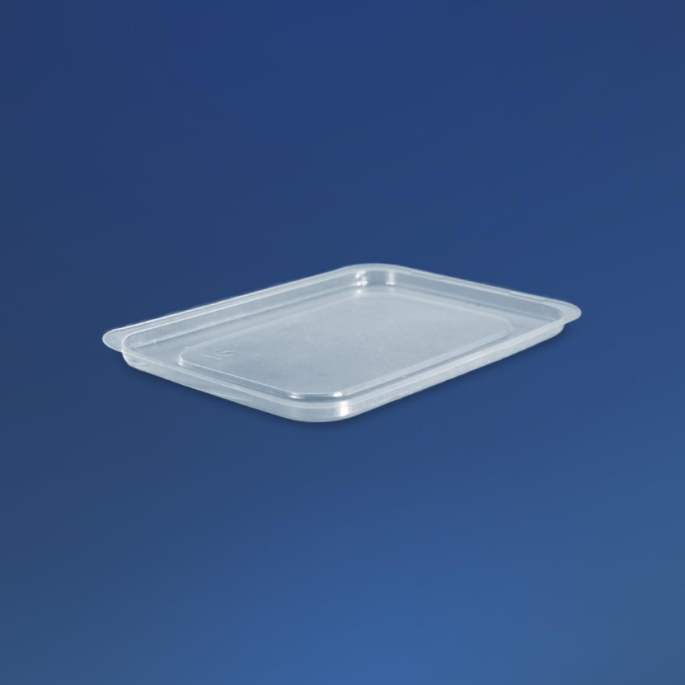 Крышка пластиковая для ПС-160, ПС-161 прозрачная 143х104х6 мм 700 шт/ящ